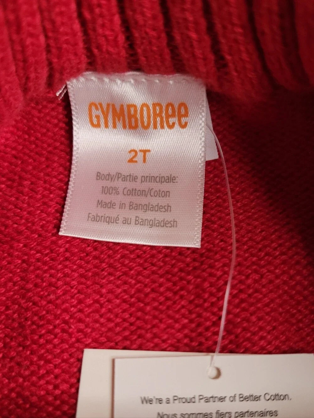 Gymboree fabrication 100%